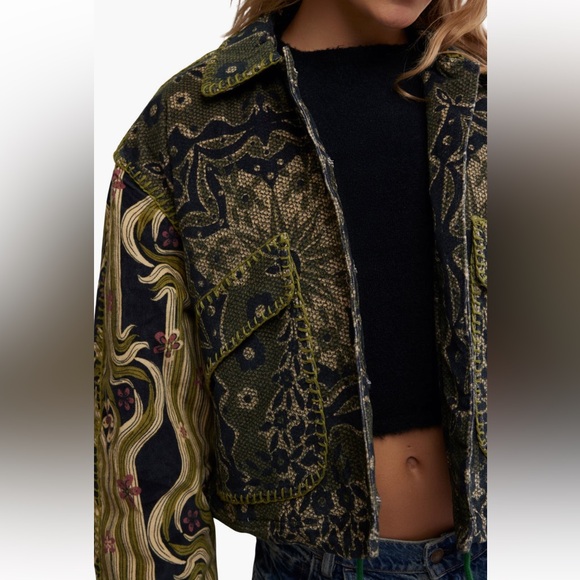 Free People NWT Giving Joy Jacket small - Picture 11 of 17